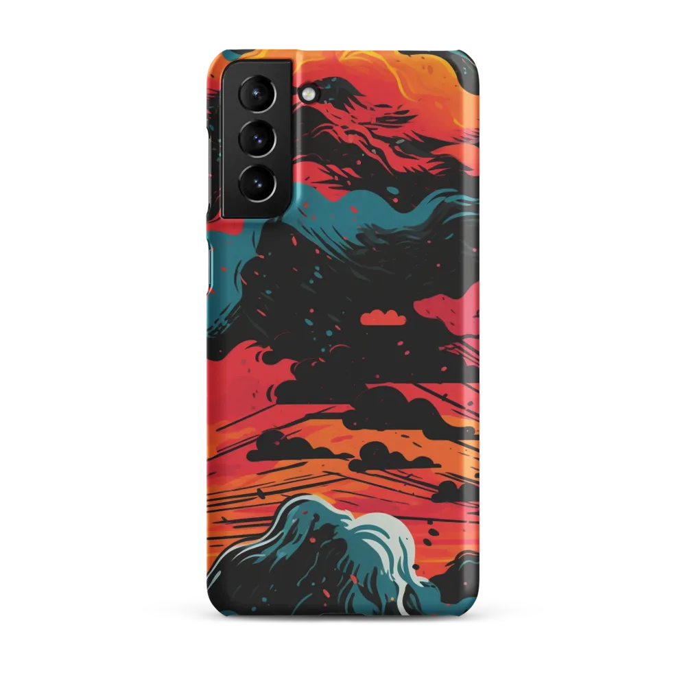 Ethereal Twilight: A Dramatic Landscape in Motion