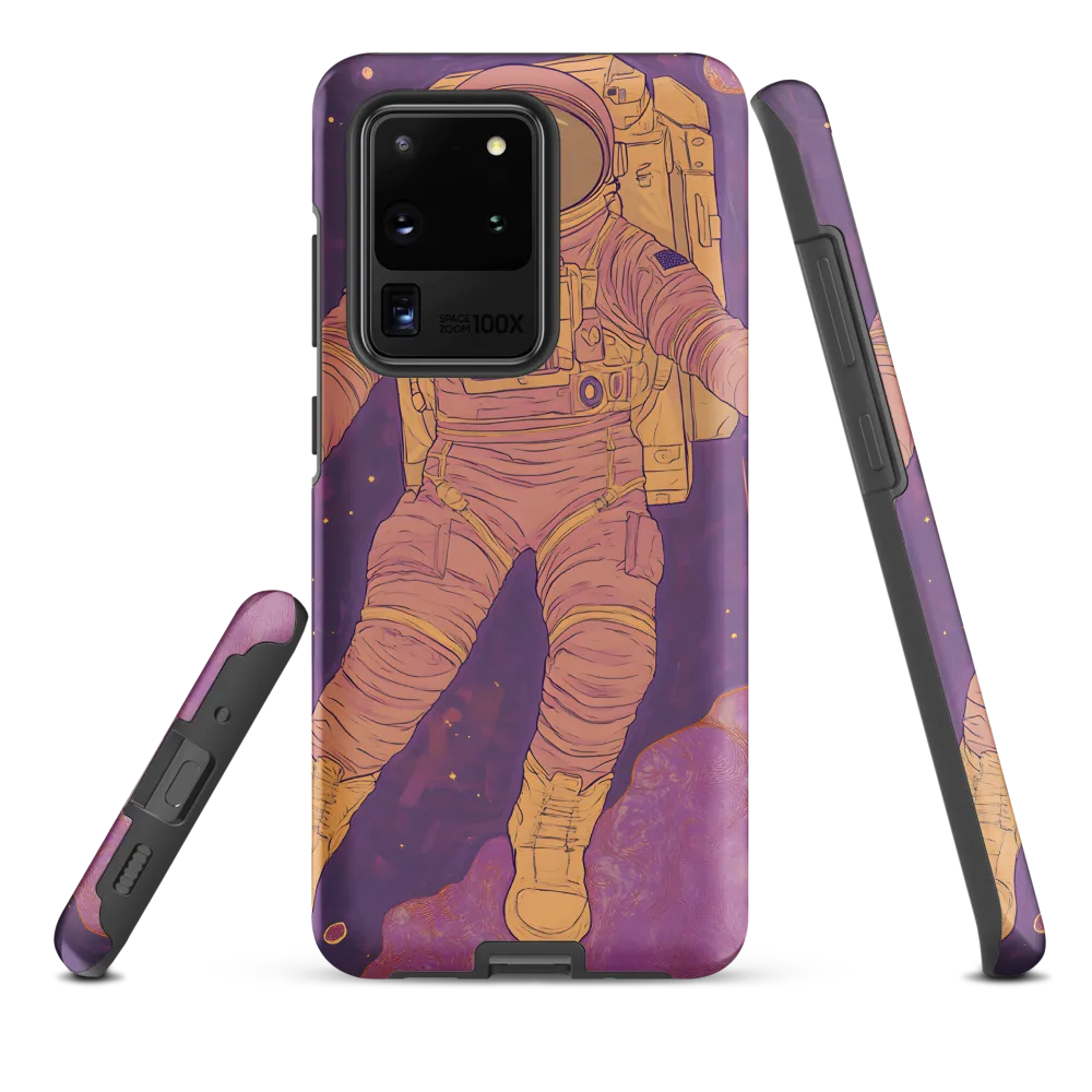 Floating Through the Cosmos | Phone Case |  S20 Ultra | Tough Case | Matte