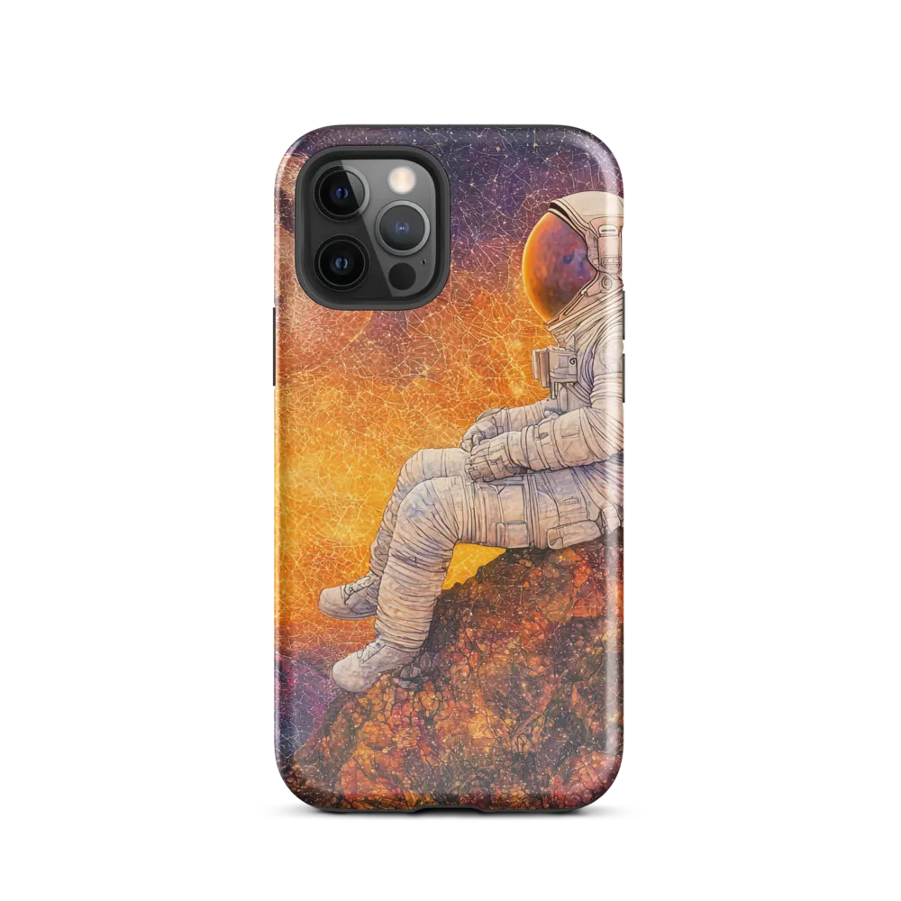 Cosmic Contemplation | Phone Case |  12 Pro | Tough Case | Glossy