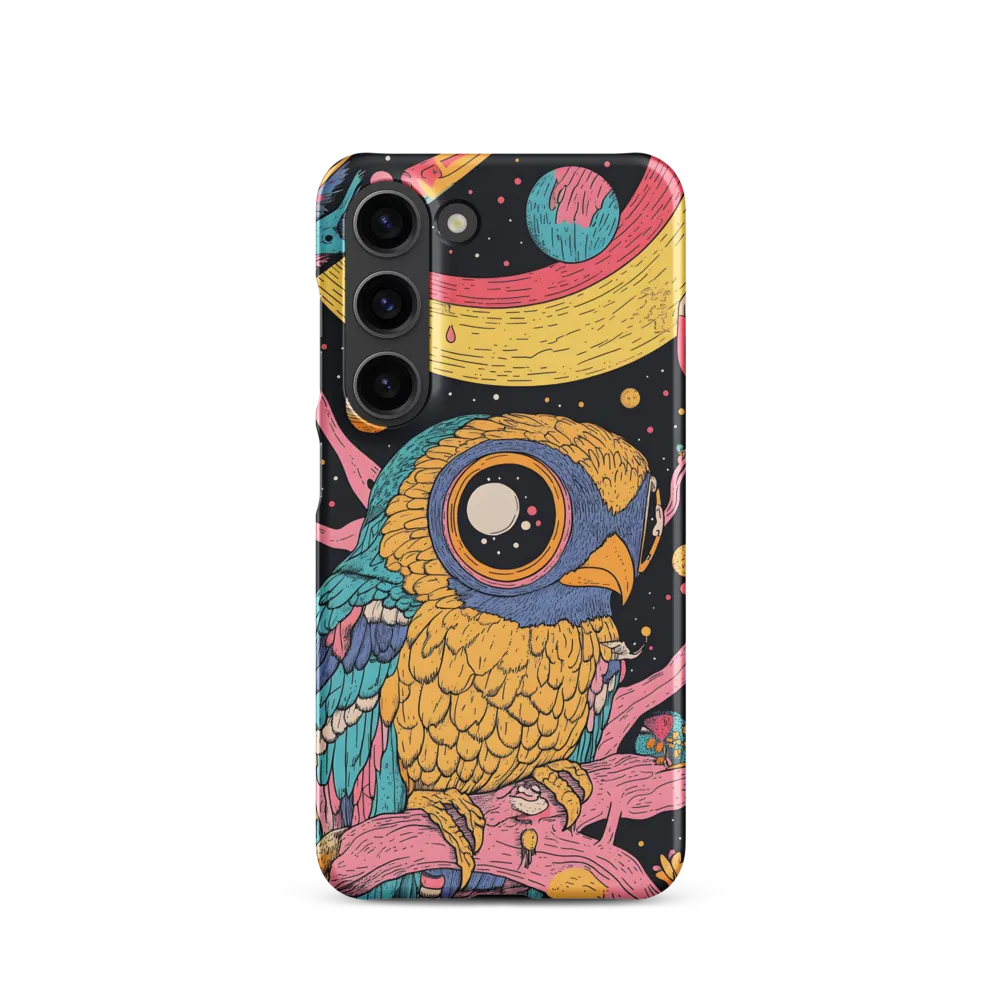 Whimsical Cosmic Owl
