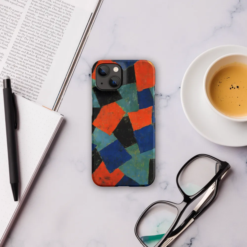 Dynamic Geometry in Color | Phone Case |  14 | Snap Case | Matte