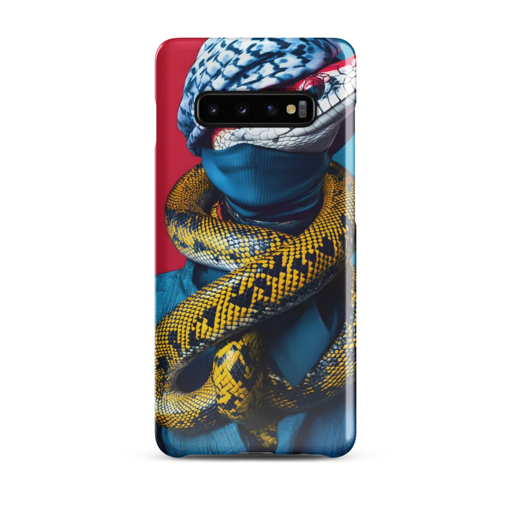 Hybrid of Reptilian Elegance | Phone Case |  S10 Plus | Snap Case | Glossy