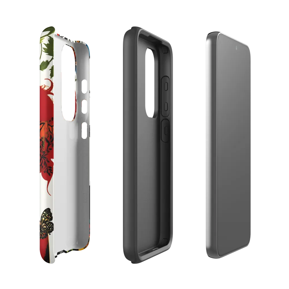 Floral Dreams | Phone Case |  S23 | Tough Case | Matte
