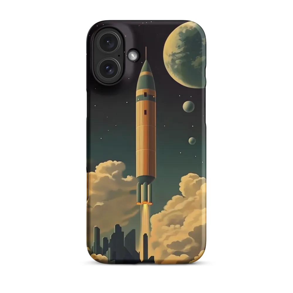 Journey Through the Cosmic Frontier | Phone Case |  16 Plus | Snap Case | Matte