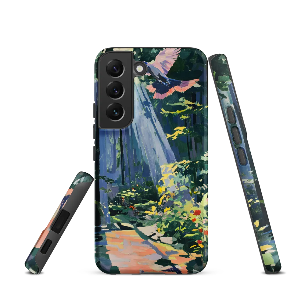 Flight of Light: A Serene Forest