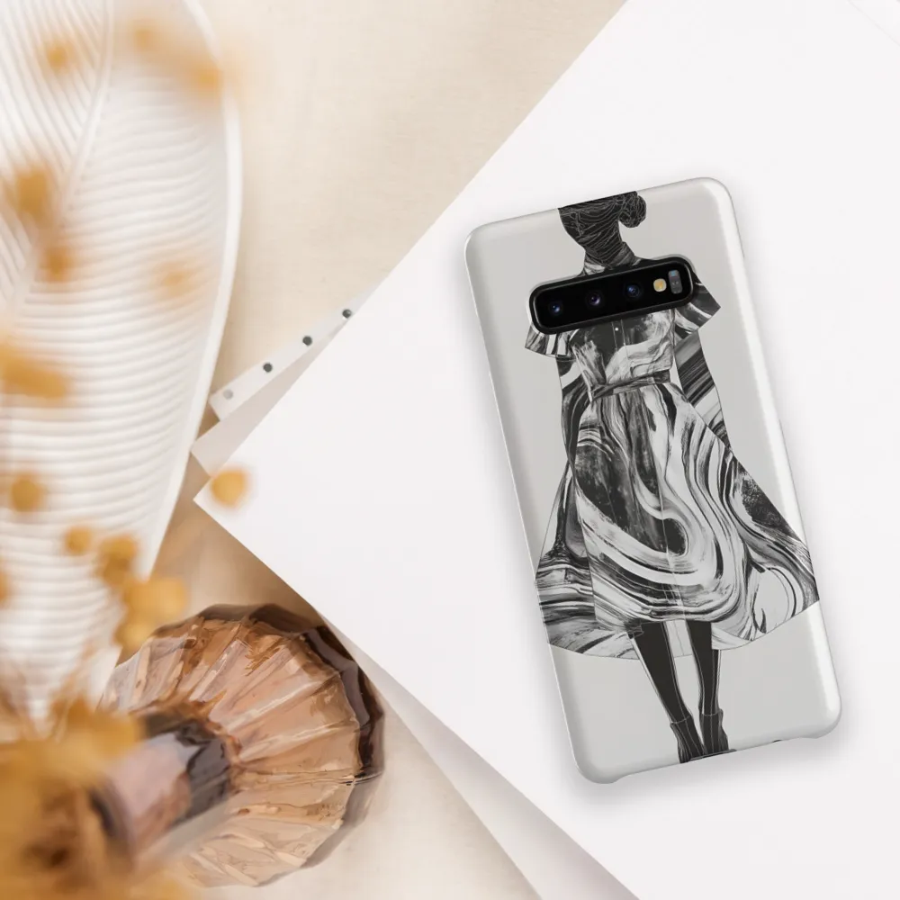 Whirls of Elegance: A Contemporary Fashion Design