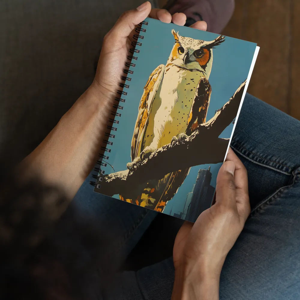 The Guardian of the Urban Wild | Spiral Notebook