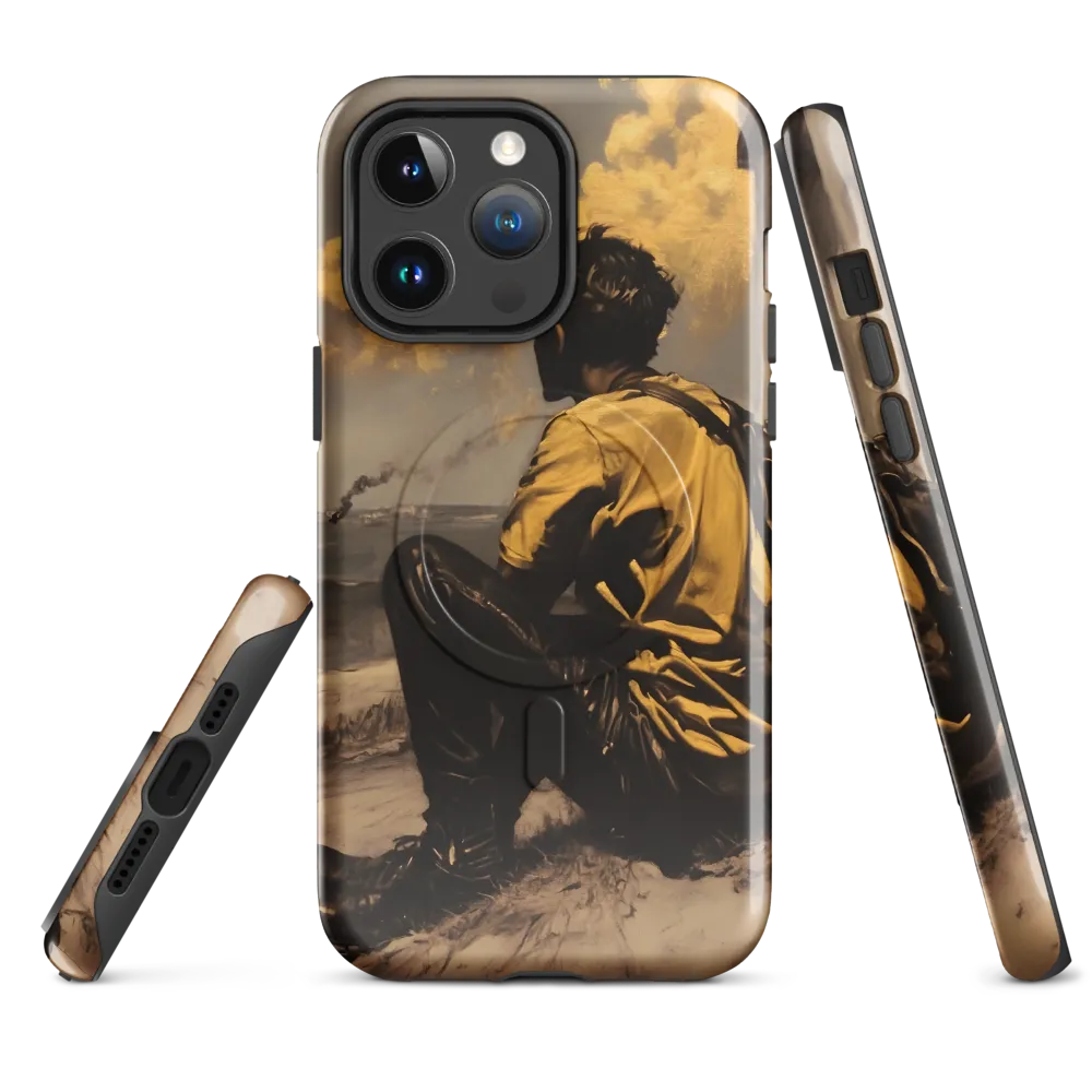 Reflections by the Shore | Phone Case |  14 Pro Max | MagSafe® Tough Case | Glossy