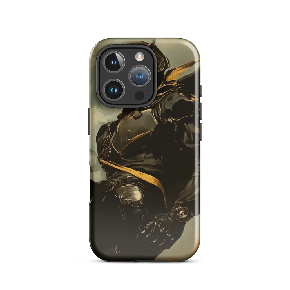 Ethereal Explorer: The Enigmatic Astronaut | Phone Case |  16 Pro | Tough Case | Glossy