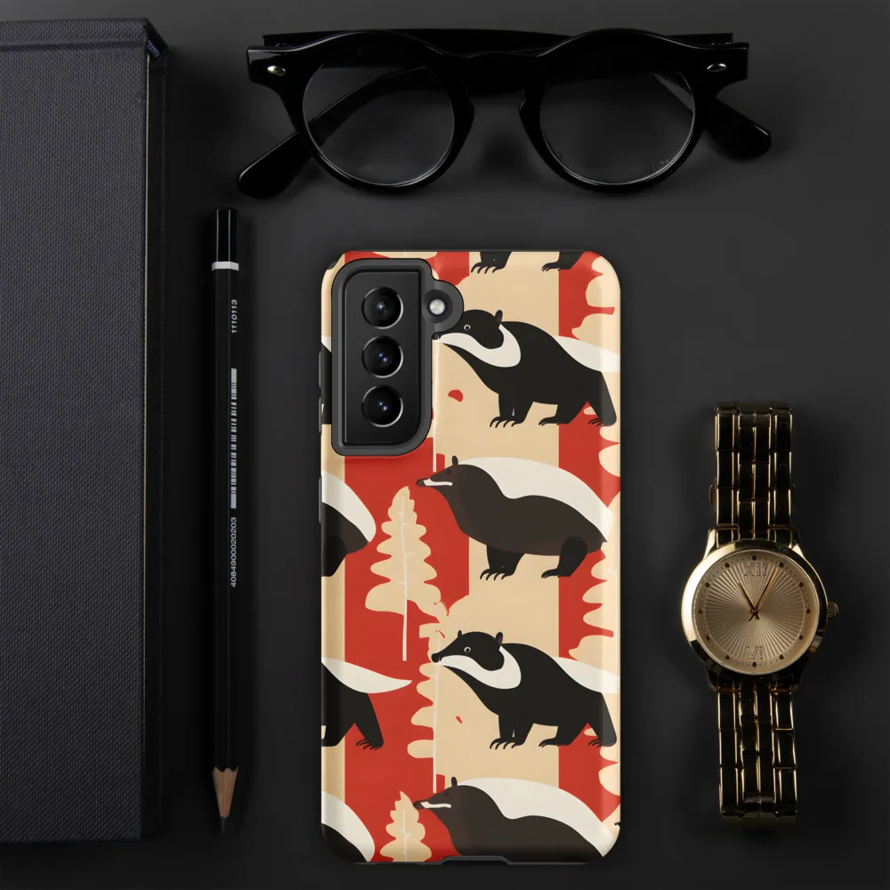 Wildlife Pattern: The Badger Tale