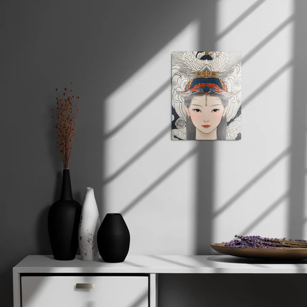 Serenity in Myth: A Traditional Portrait