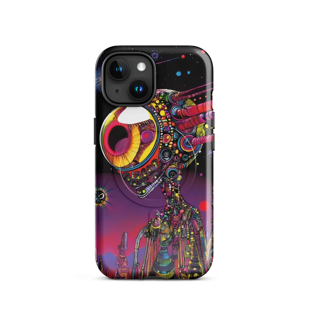 Cosmic Alien Odyssey | Phone Case |  15 | MagSafe® Tough Case | Glossy