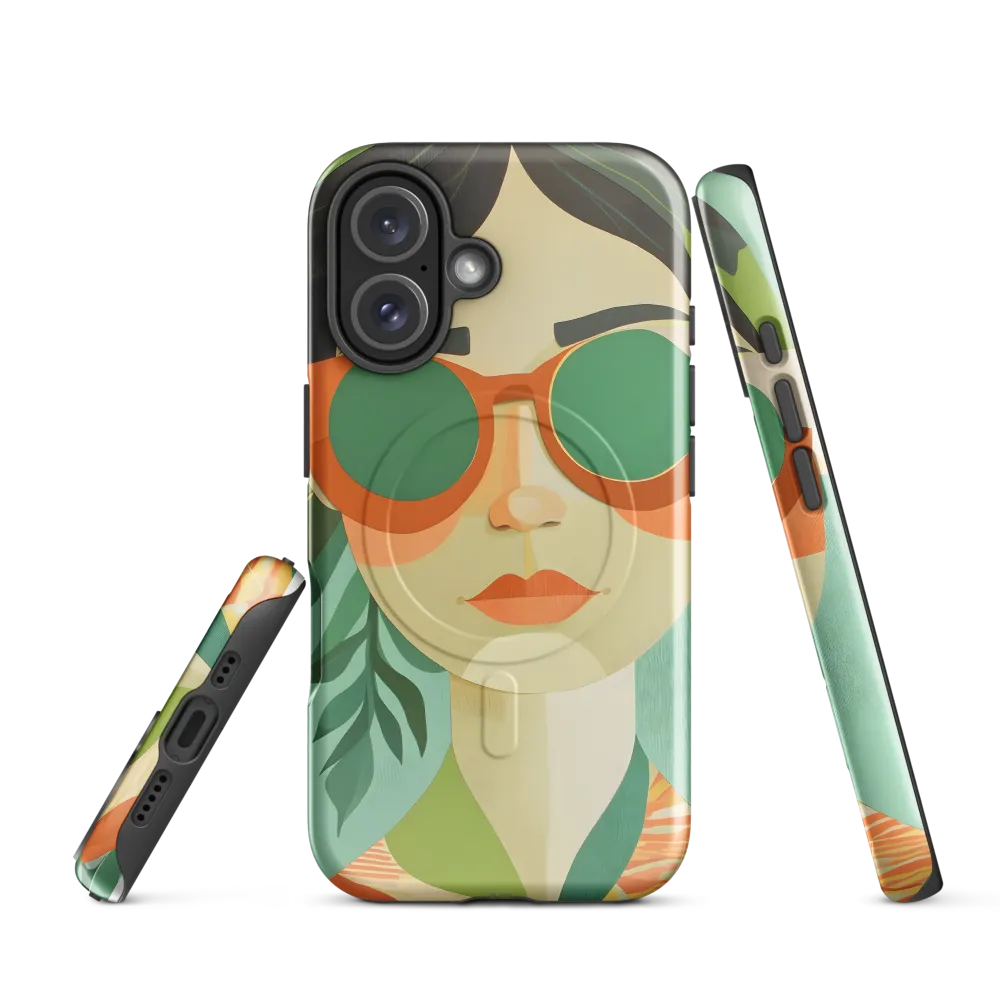 Bold Serenity: A Modern Portrait