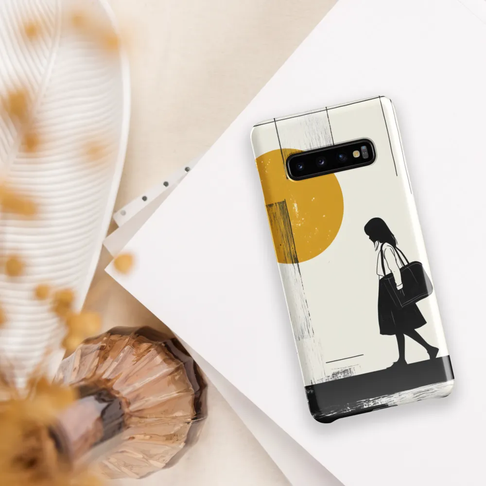 Silent Steps | Phone Case |  S10 Plus | Snap Case | Glossy