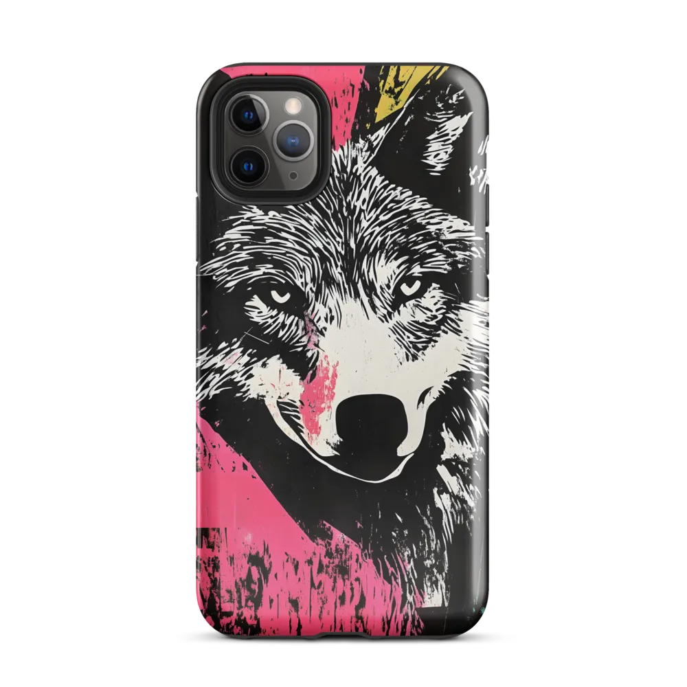 Intense Gaze of the Wolf | Phone Case |  11 Pro Max | Tough Case | Glossy