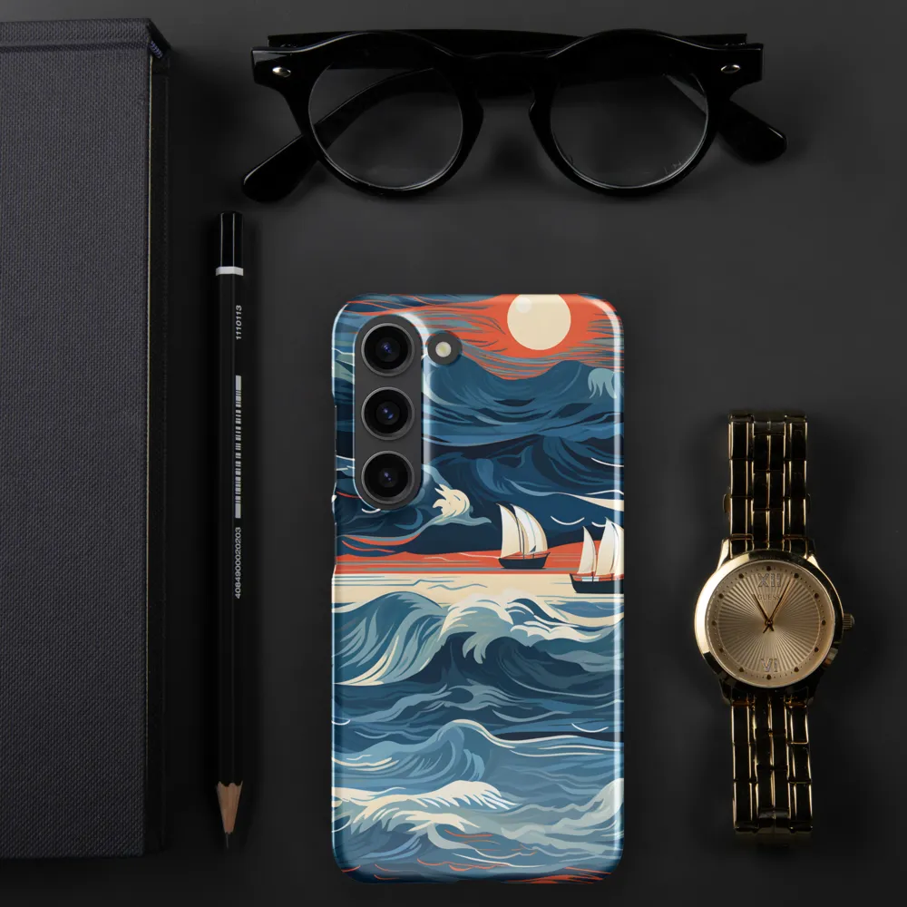 Ocean Whispers: A Voyage at Dusk
