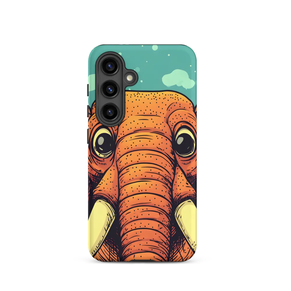 Whimsical Majesty: The Playful Elephant