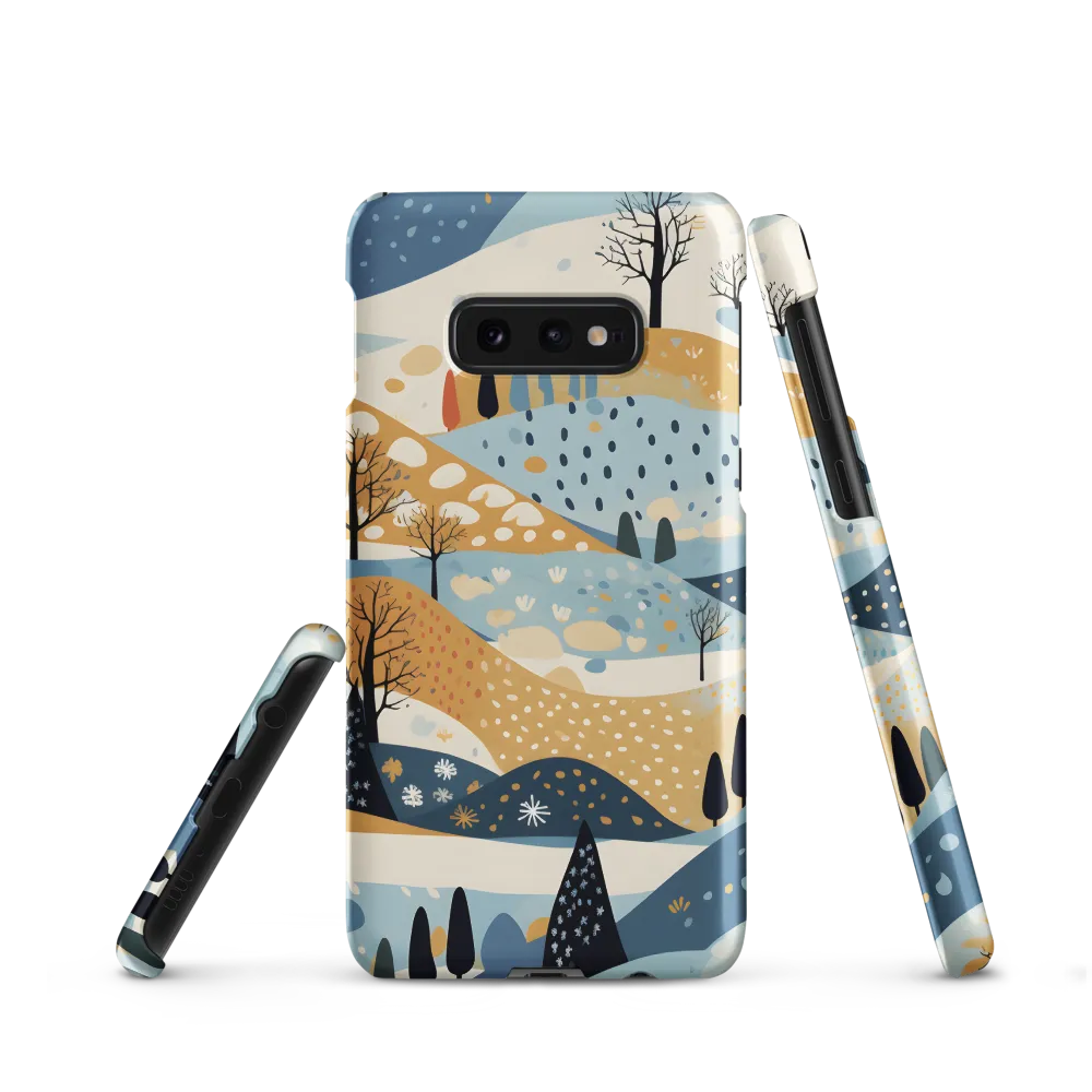 Whispers of a Playful Landscape | Phone Case |  S10e | Snap Case | Matte