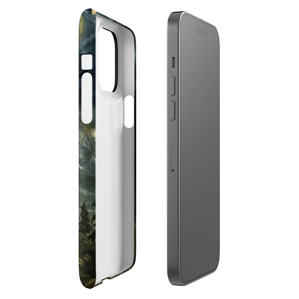 Whispers of the Moonlit Castle | Phone Case |  14 Pro Max | Snap Case | Matte