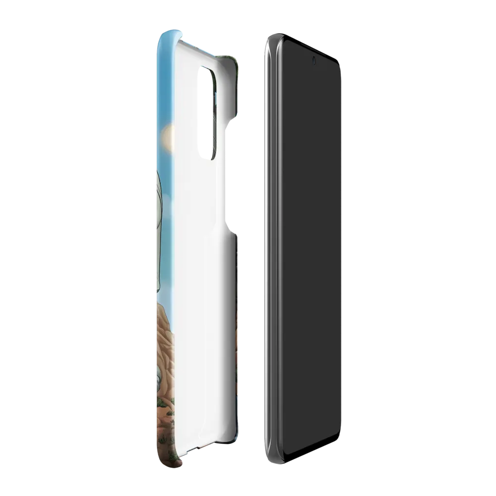 The Descent into Technological Abyss | Phone Case |  S20 Plus | Snap Case | Matte