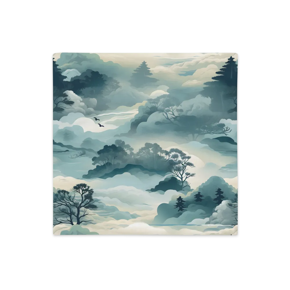 Whispers of the Mist | Pillow Case | 18″×18″