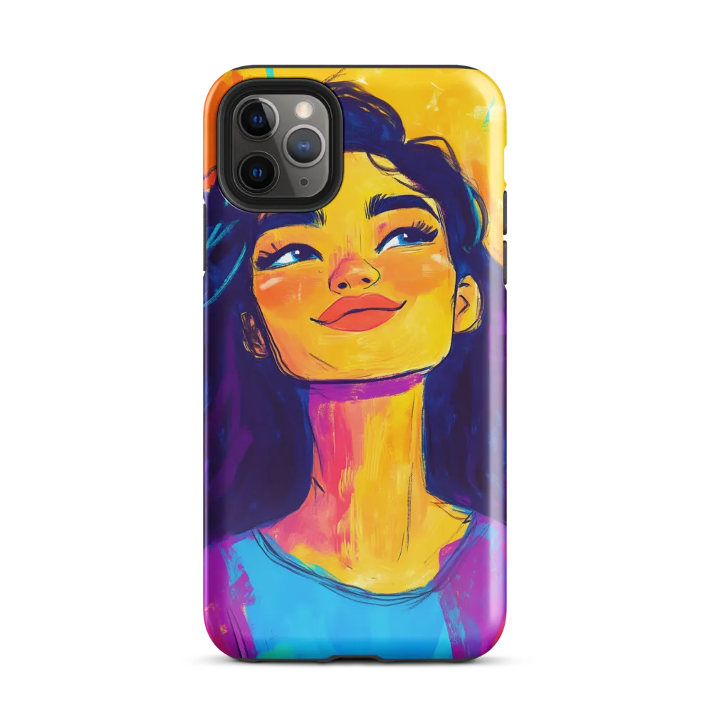 Radiant Joy: A Portrait of Confidence | Phone Case |  11 Pro Max | Tough Case | Glossy