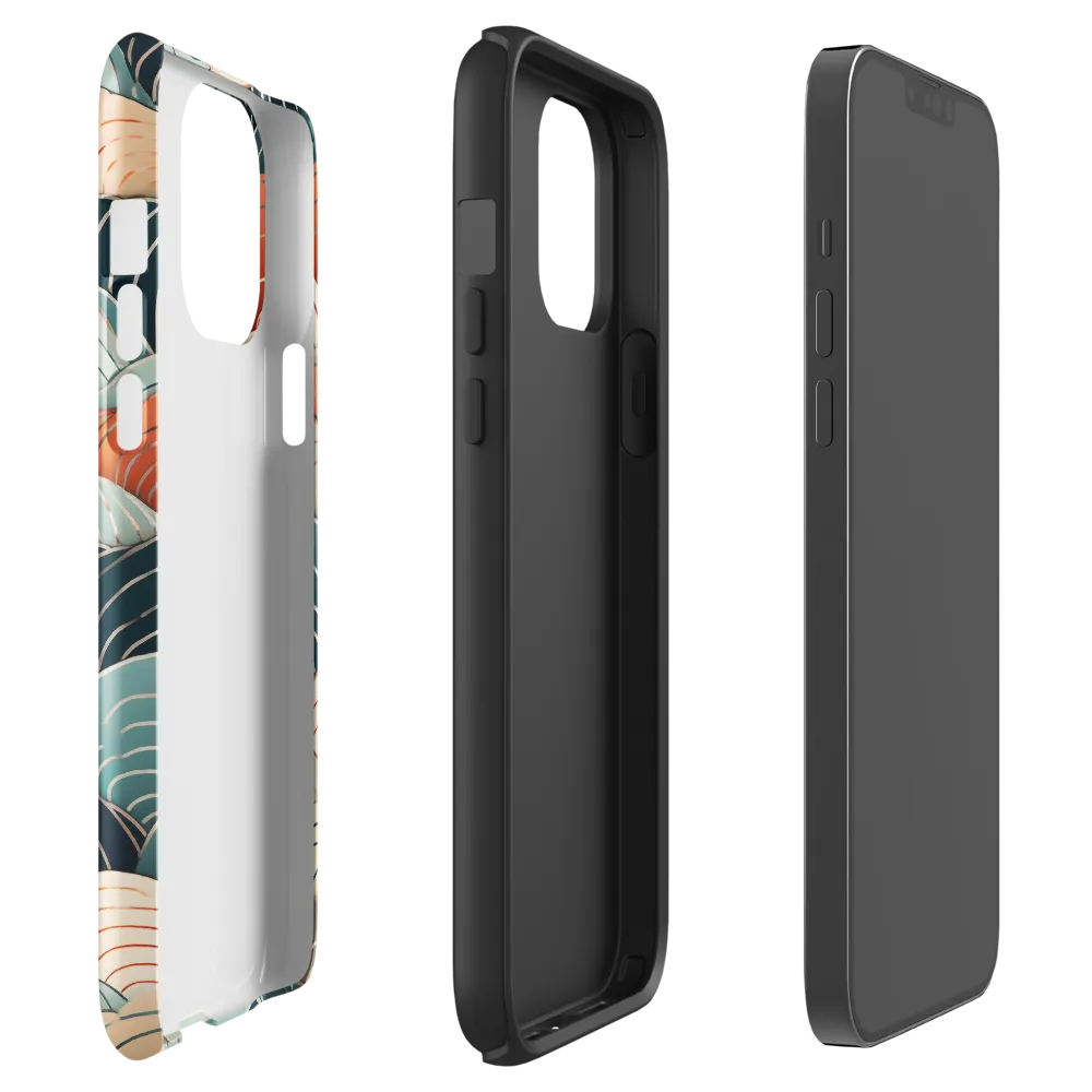 Rhythms of Waves | Phone Case |  13 Pro Max | Tough Case | Glossy