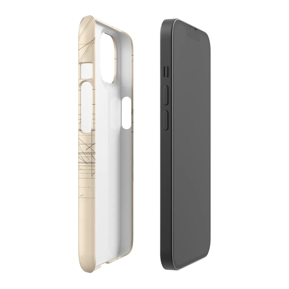 Abstract Profile: A Minimalist Exploration | Phone Case |  14 | Snap Case | Matte