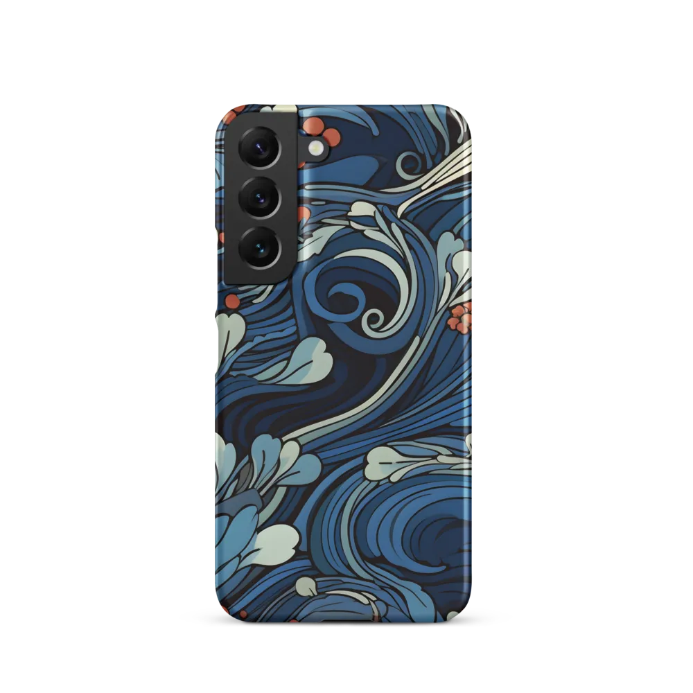 Nature's Elegance: An Oceanic Tapestry | Phone Case |  S22 | Snap Case | Matte