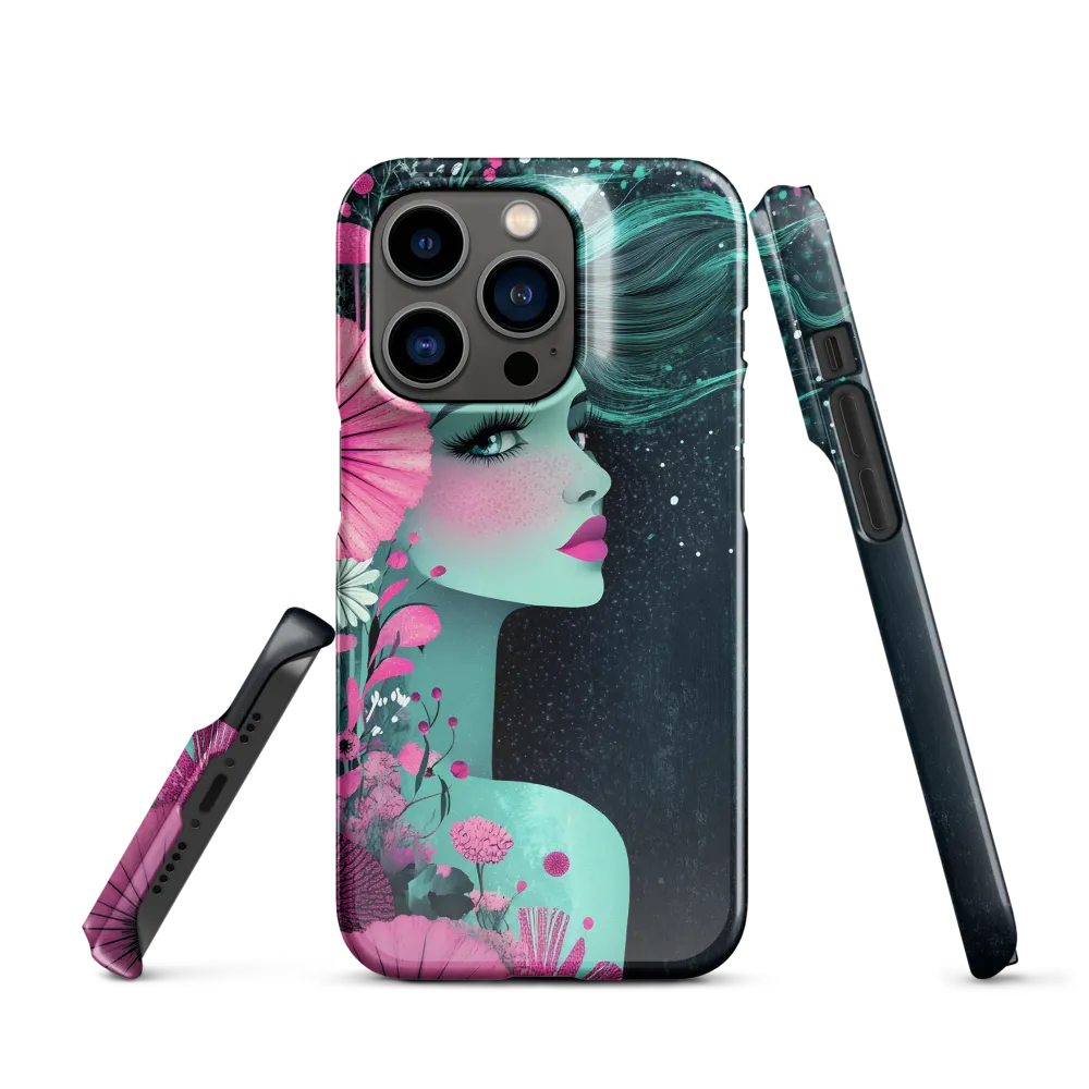Floral Harmony: Portrait of Serenity