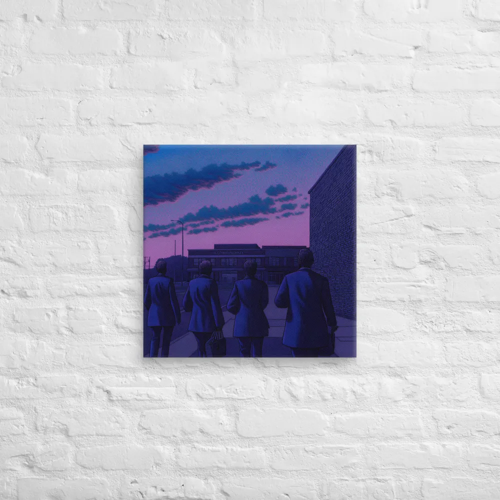 The Twilight Stroll | Canvas | 20″×20″