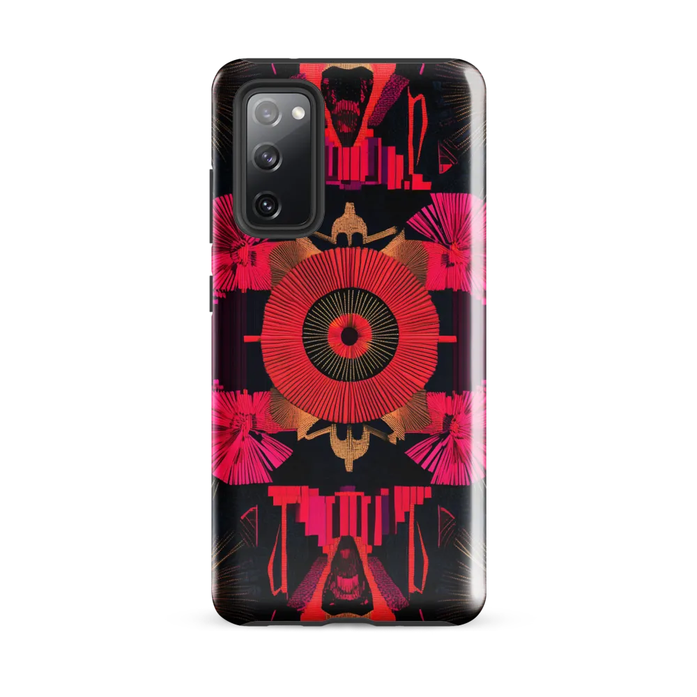 Dynamic Geometric Symphony | Phone Case |  S20 FE | Tough Case | Glossy