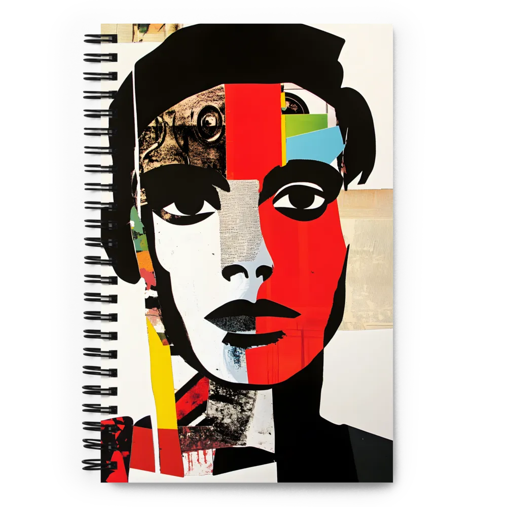 Fragmented Identity | Spiral Notebook