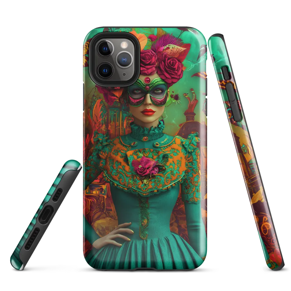 Enchanted Elegance: A Portrait of Mystique | Phone Case |  11 Pro Max | Tough Case | Glossy