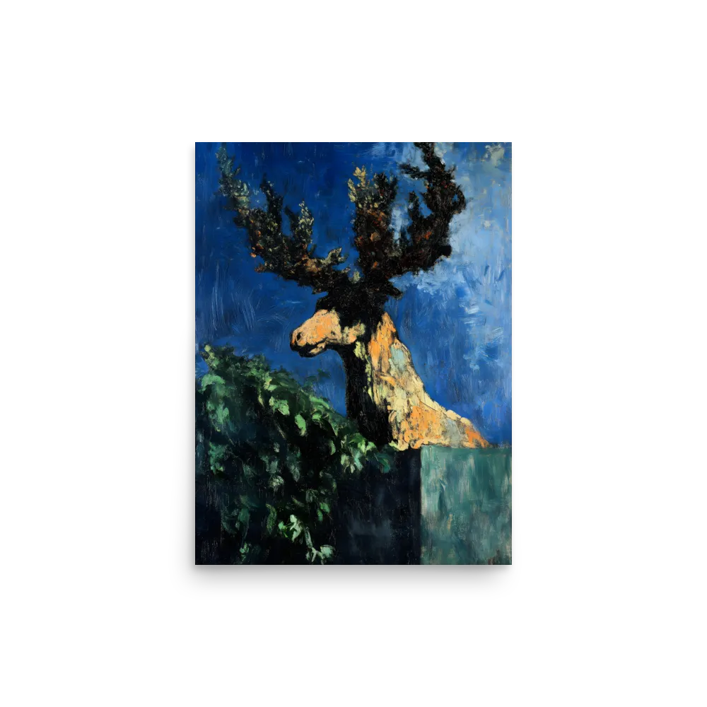The Majestic Deer in Nature | Poster | 12″×16″