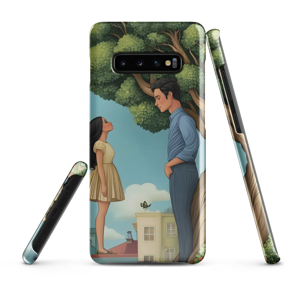 Beneath the Whispering Tree | Phone Case |  S10 Plus | Snap Case | Glossy