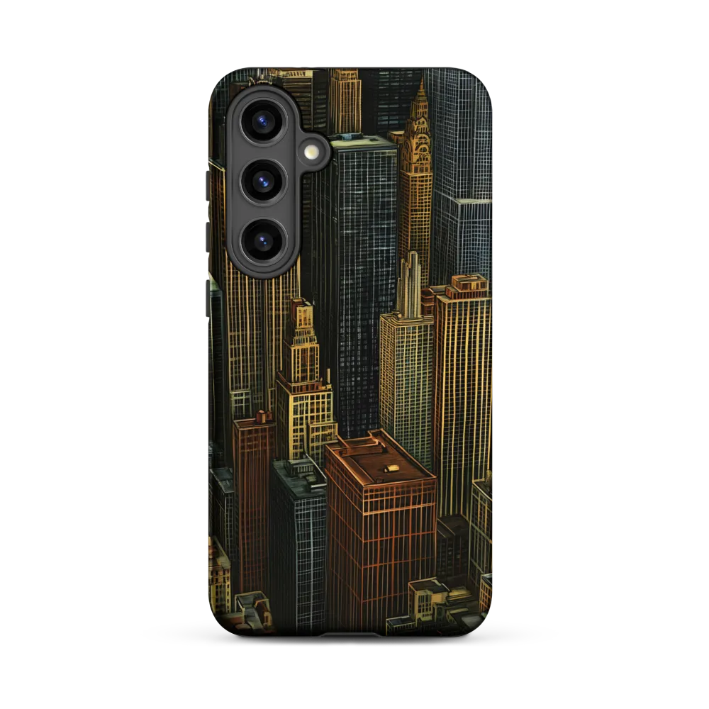 Urban Elegance: A Golden Cityscape