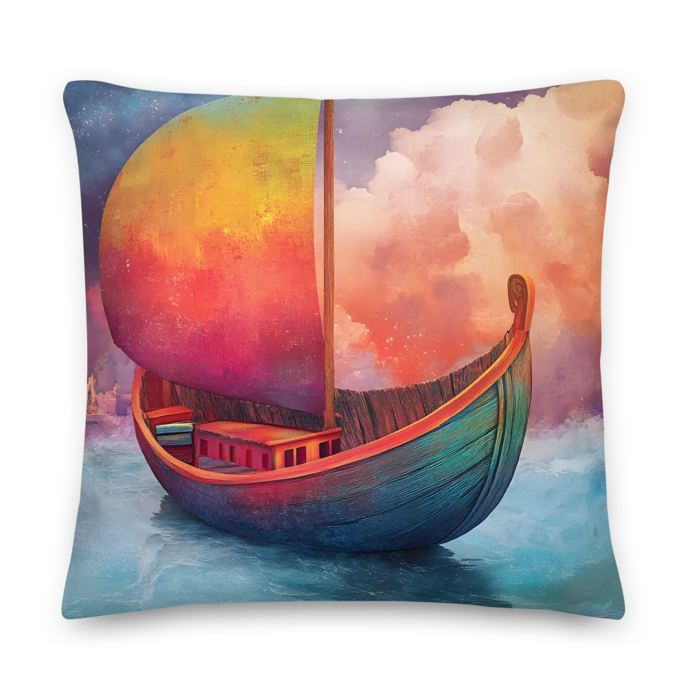 Dream Voyager | Pillow | 22″×22″