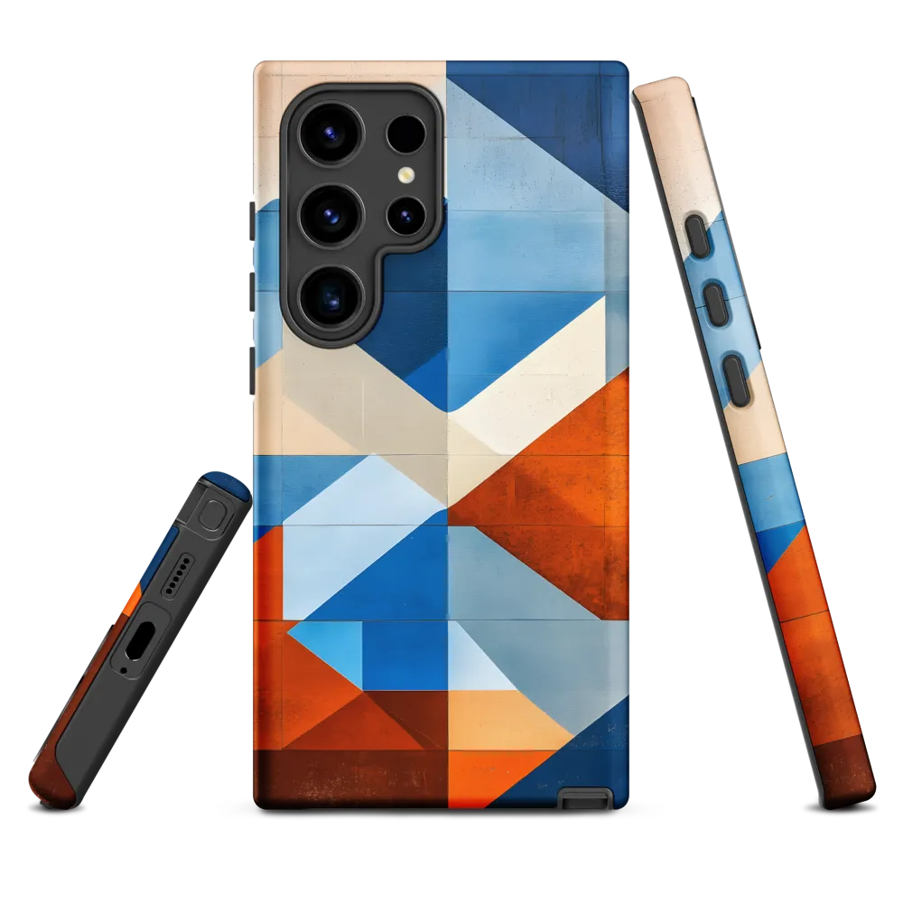 Geometric Harmony: A Vibrant Landscape