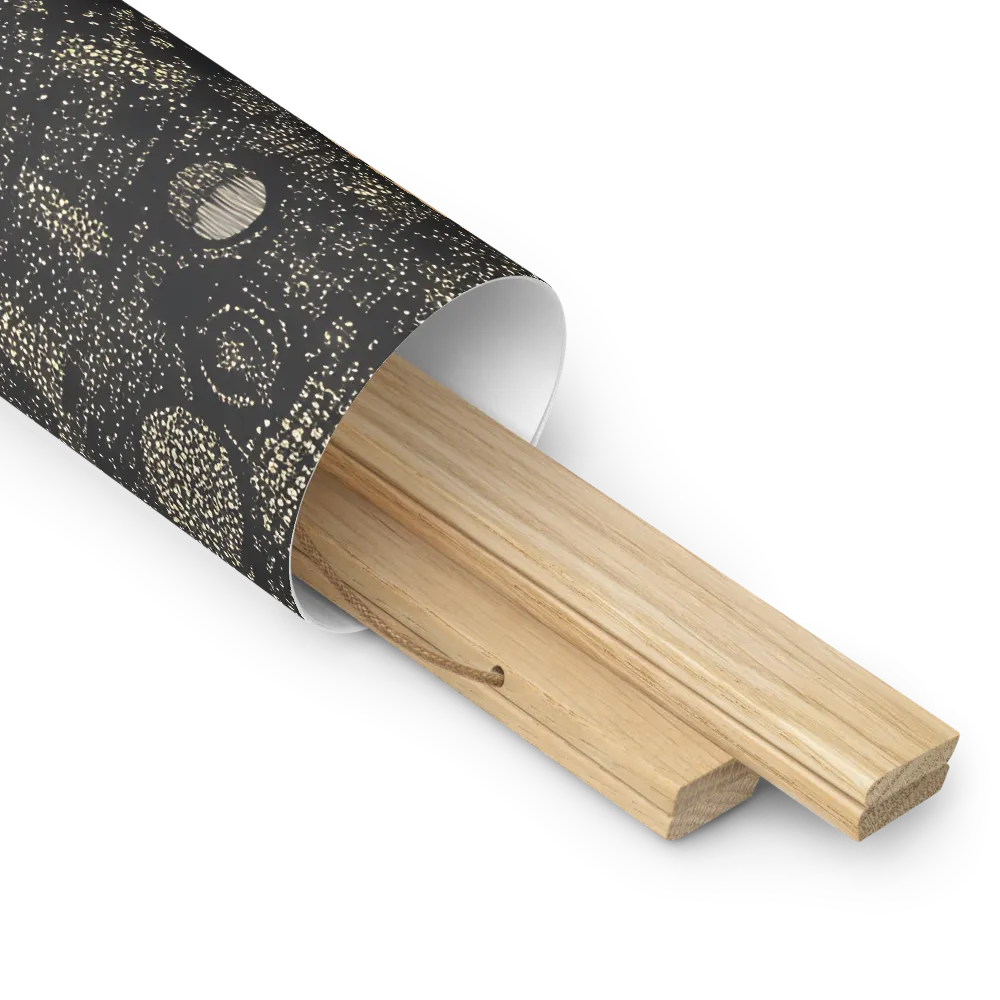 Voyage to the Unknown | Poster With Oak Wood Hanger | 16″×16″