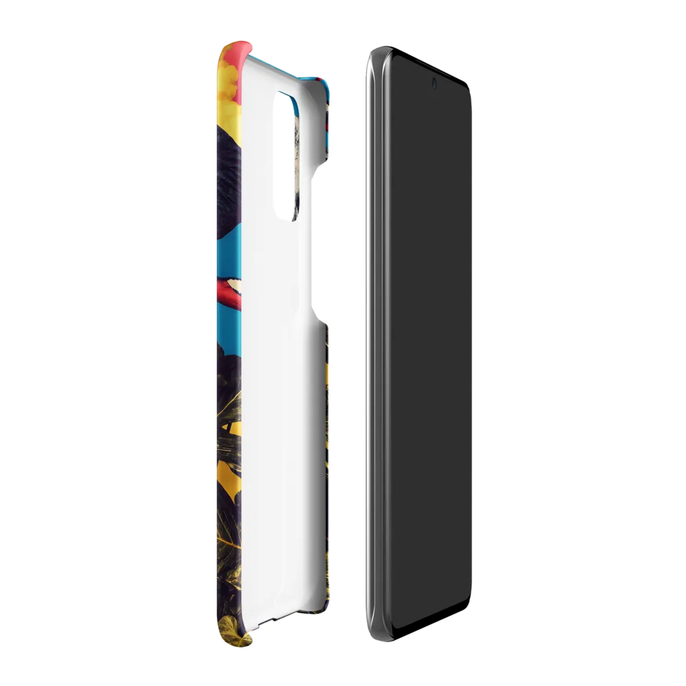 Elephant Dreams in Vibrant Colors | Phone Case |  S20 Plus | Snap Case | Matte