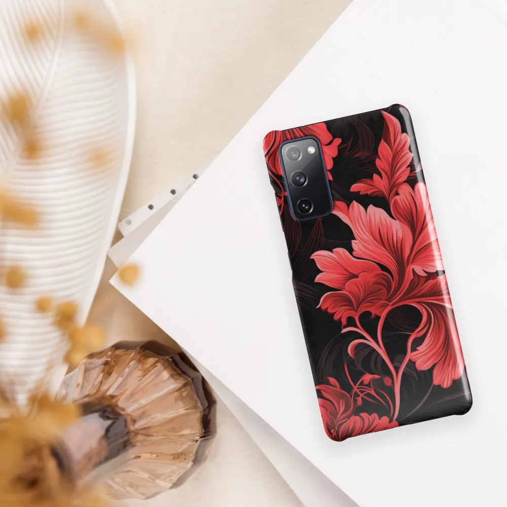 Tropical Elegance in Red