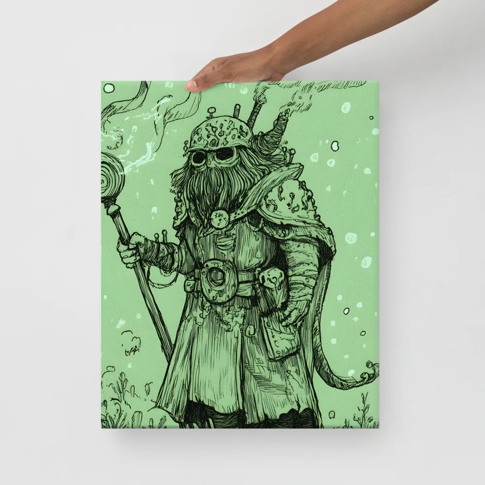 The Enigmatic Wizard | Canvas | 16″×20″
