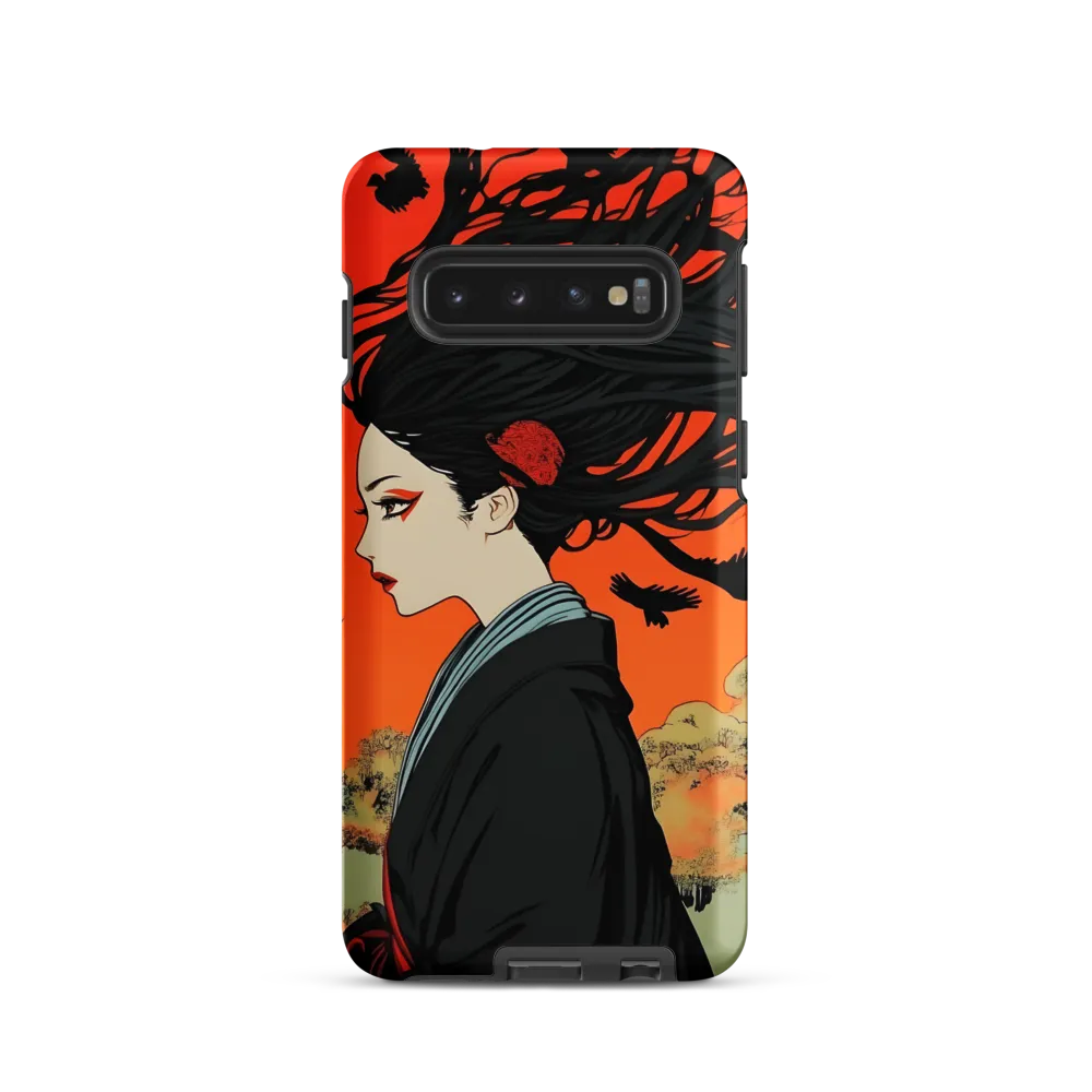 Whispers of Shadows | Phone Case |  S10 | Tough Case | Matte
