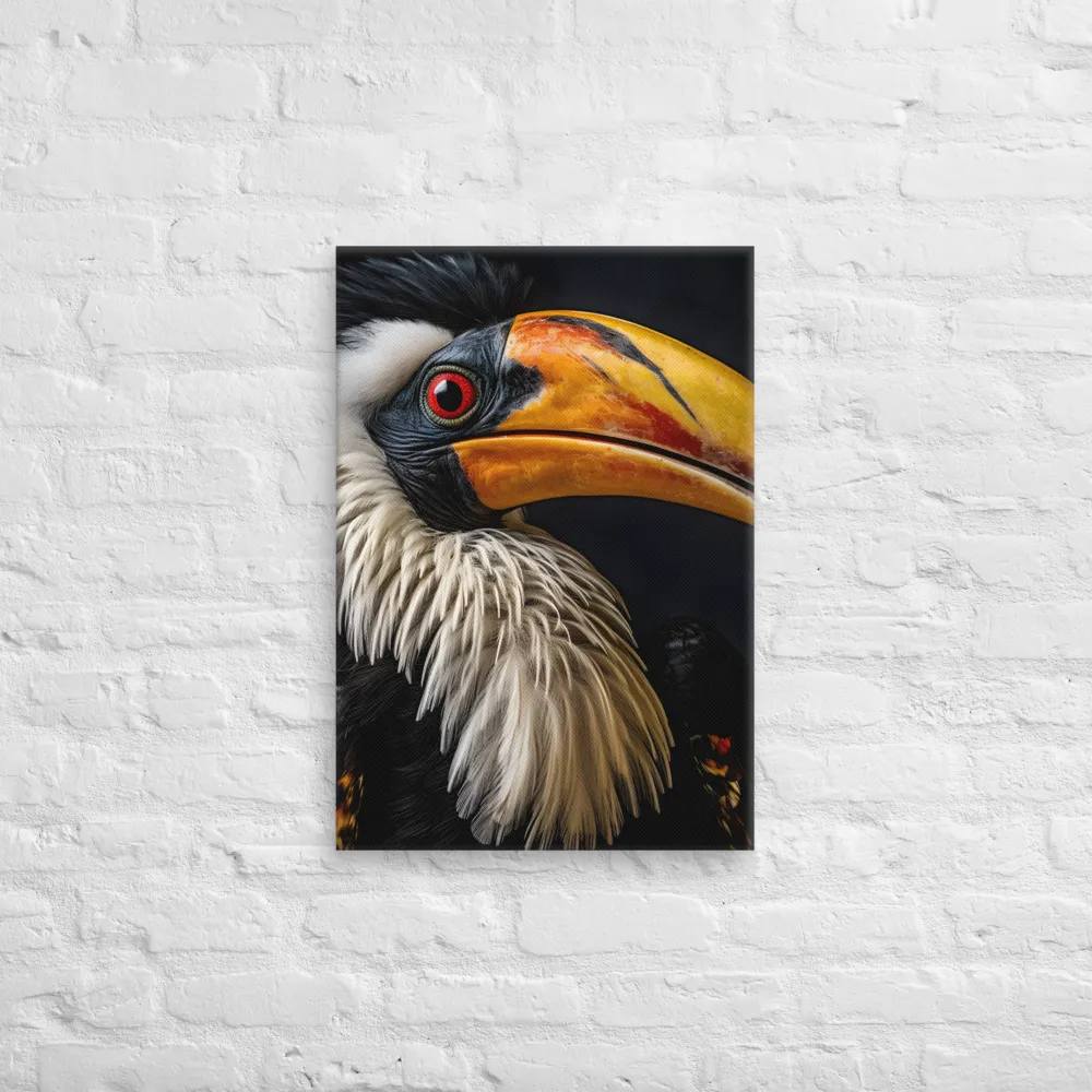 Majestic Hornbill Portrait