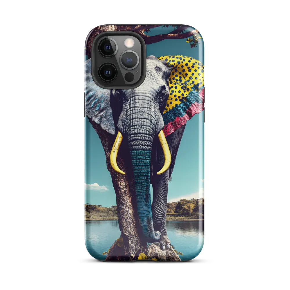 Playful Elegance: The Surreal Elephant
