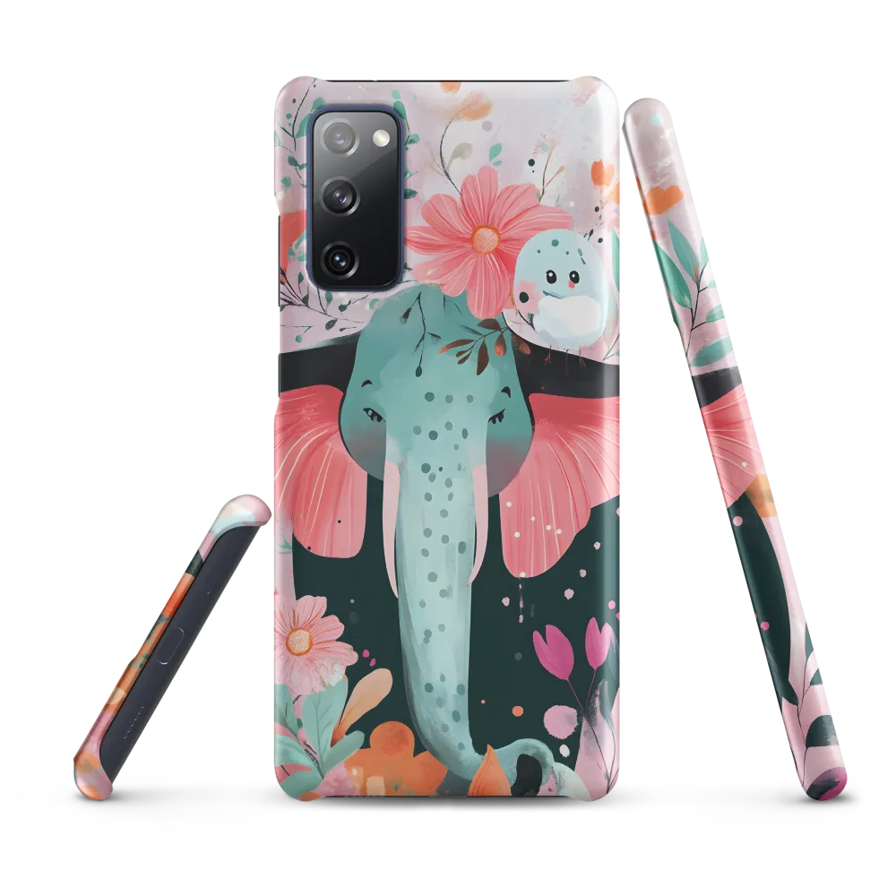 Whimsical Elephant in Bloom