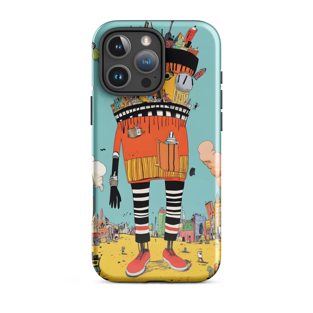 Urban Fantasia: A Whimsical Encounter | Phone Case |  16 Pro Max | Tough Case | Glossy