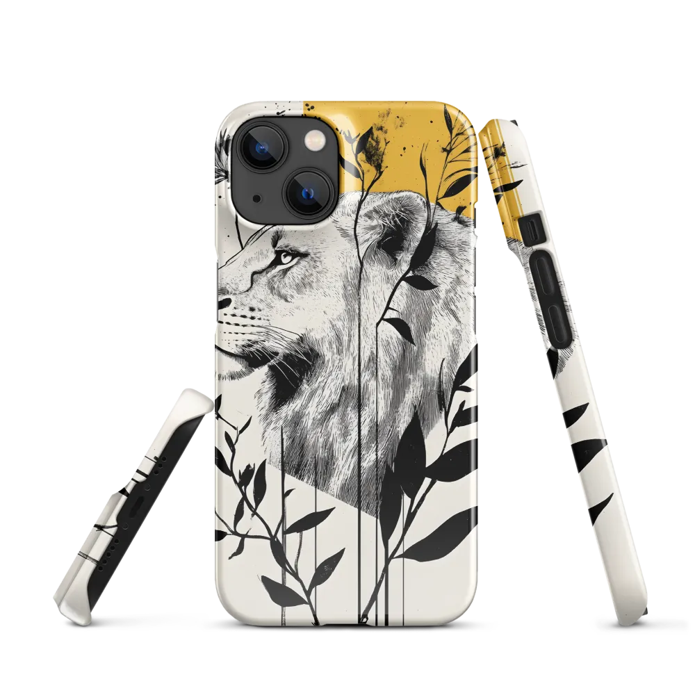 Regal Serenity: The Lion and Flora