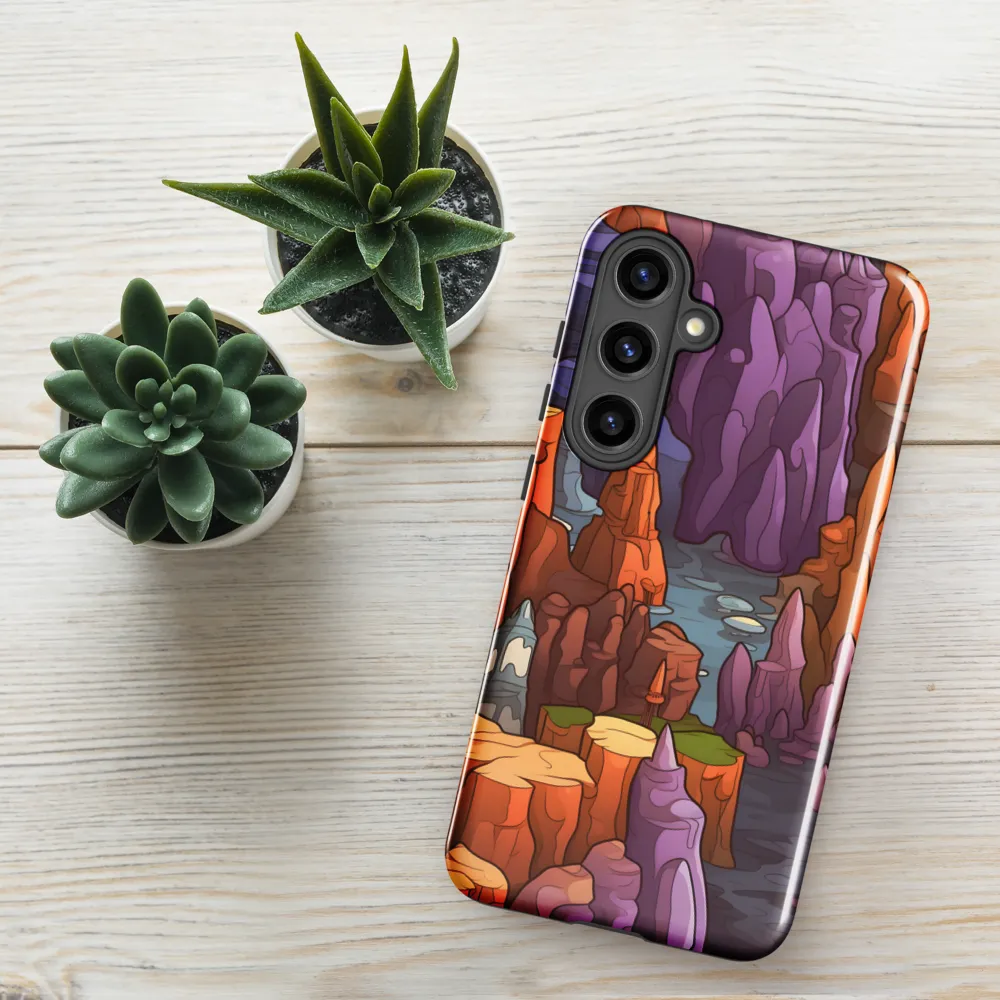 Vibrant Rockscape: A Digital Odyssey